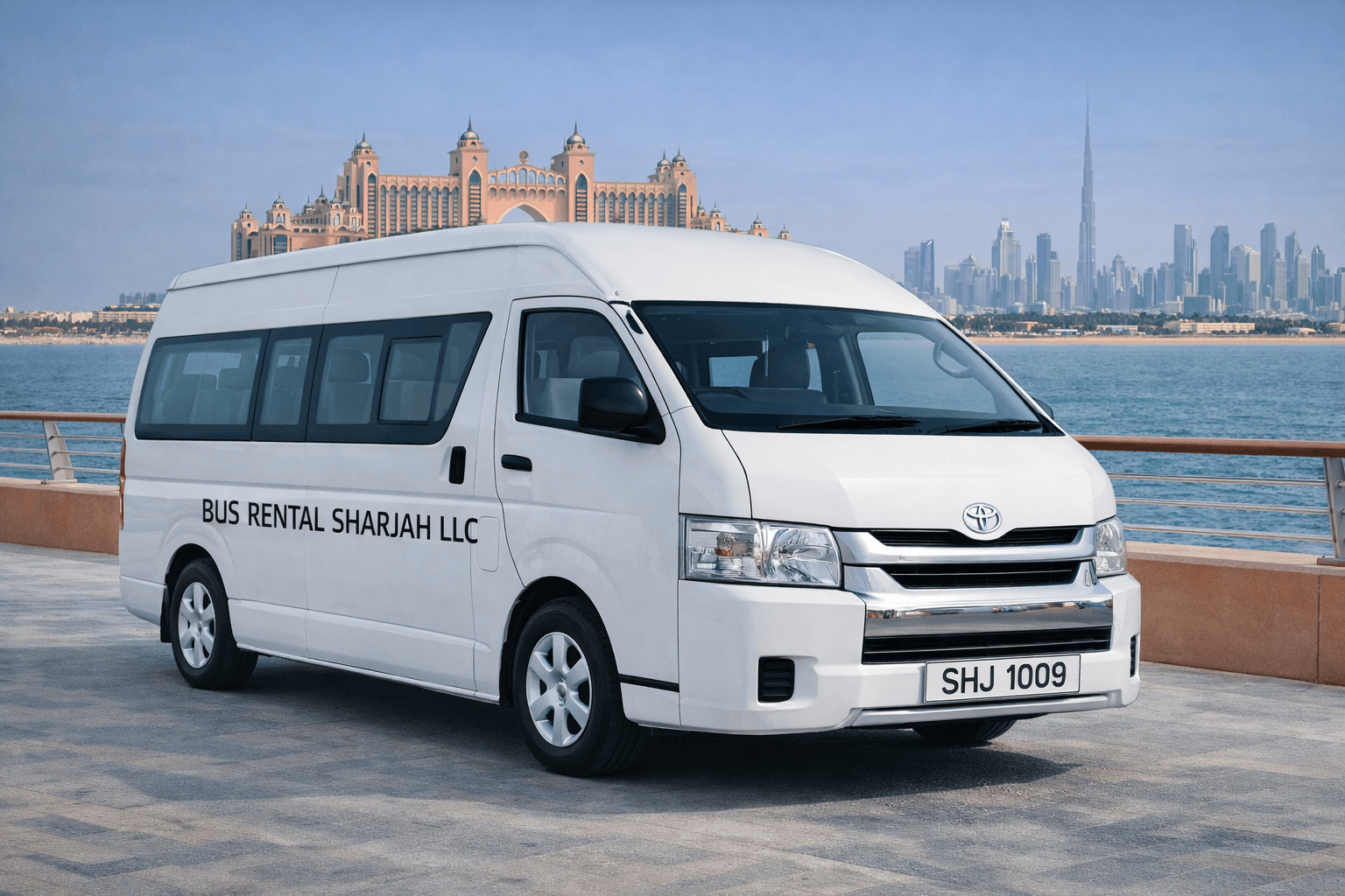 Toyota Hiace High Roof 15 Seater Van