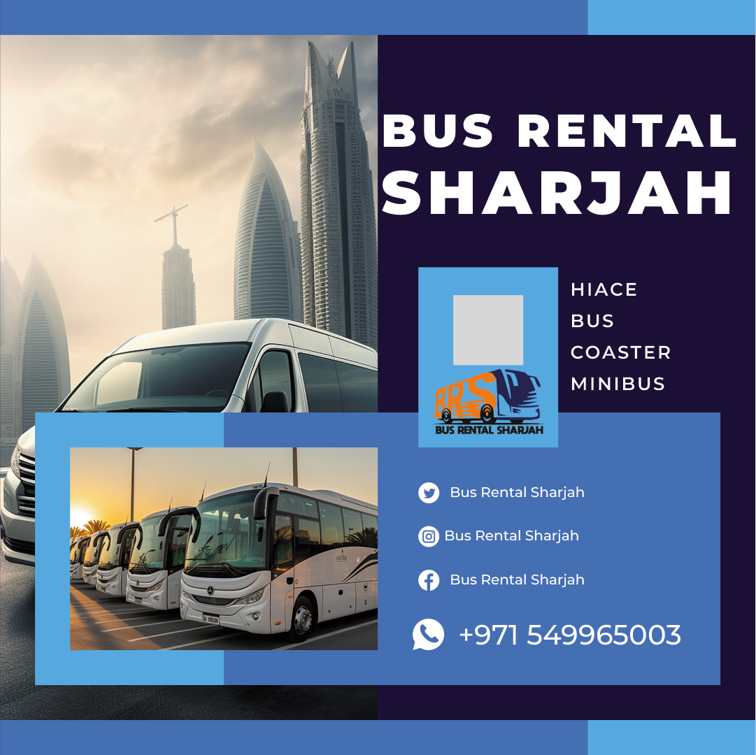 Toyota Coaster - Bus Rental Sharjah