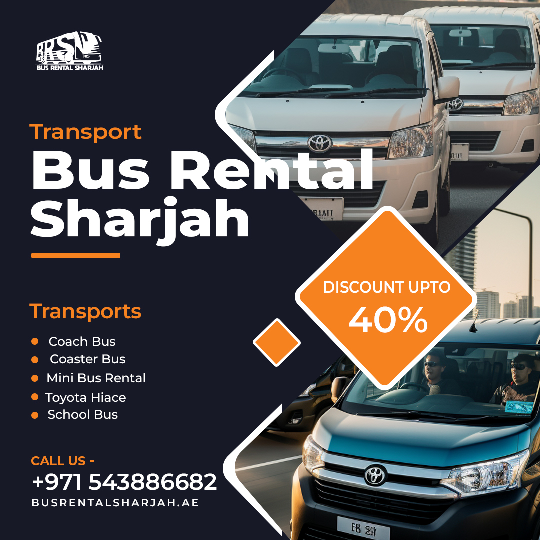 Toyota Hiace - Bus Rental Sharjah