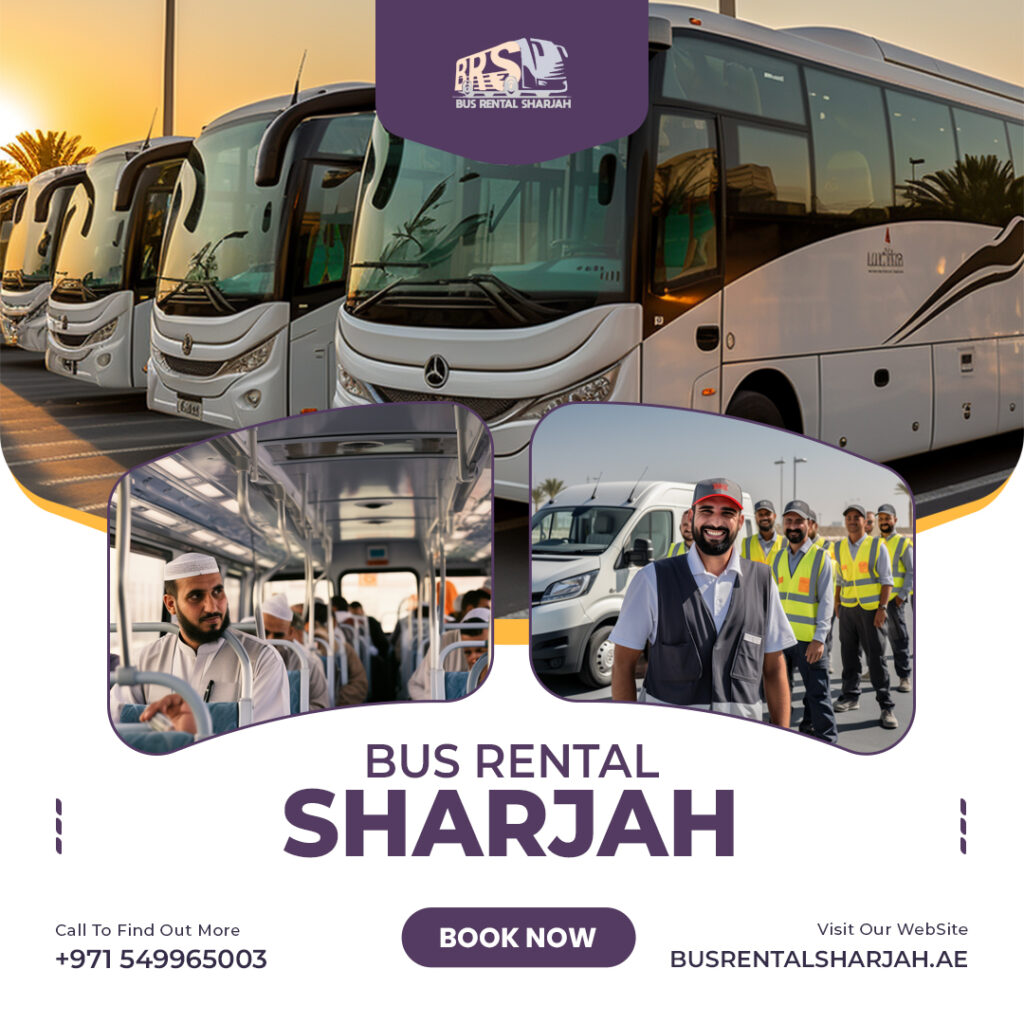 Bus Rental With Driver, Fuel And Full Insurance In Dubai & Sharjah