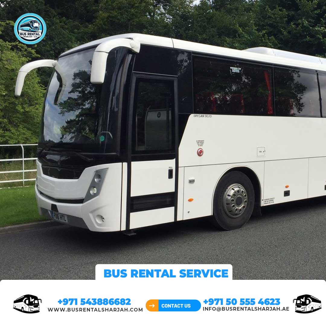 66 seater bus hire in Sharjah