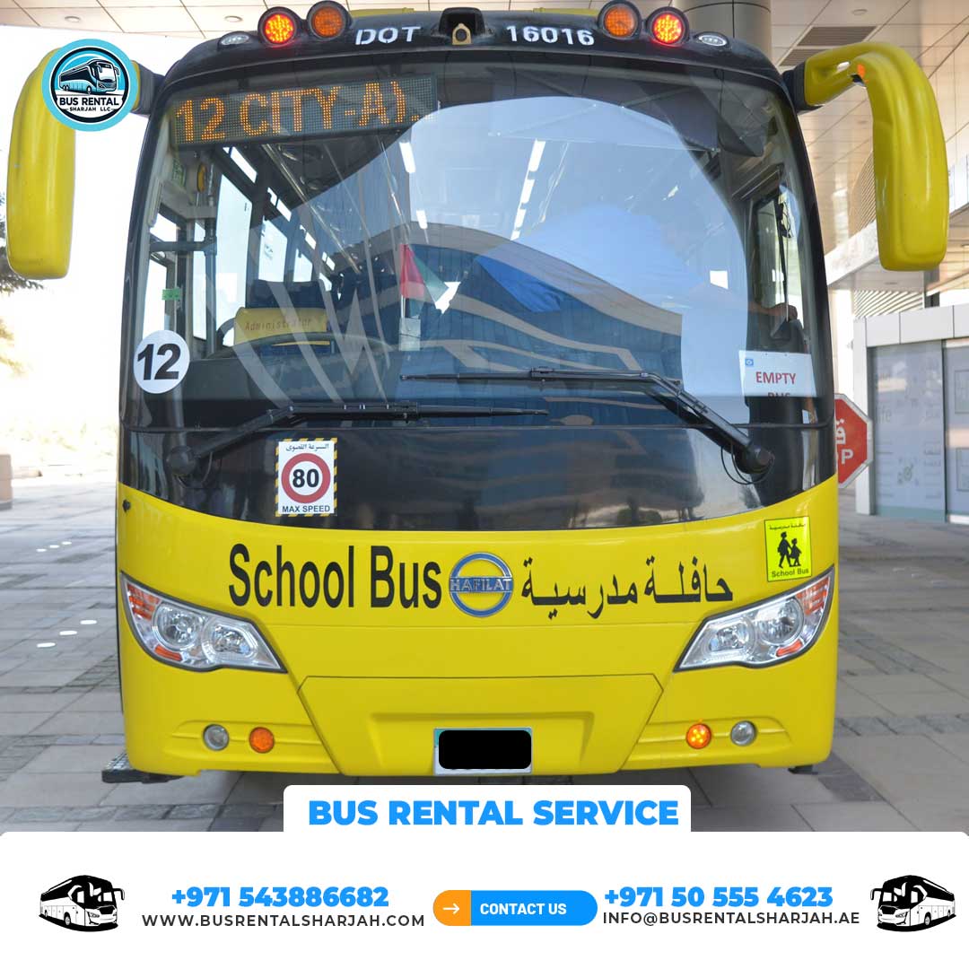 School trip bus in Sharjah