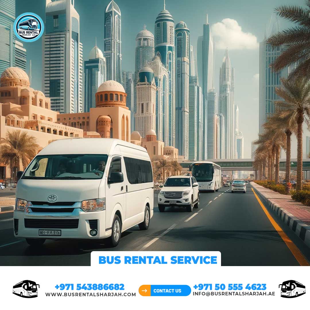 Sharjah corporate van hire service