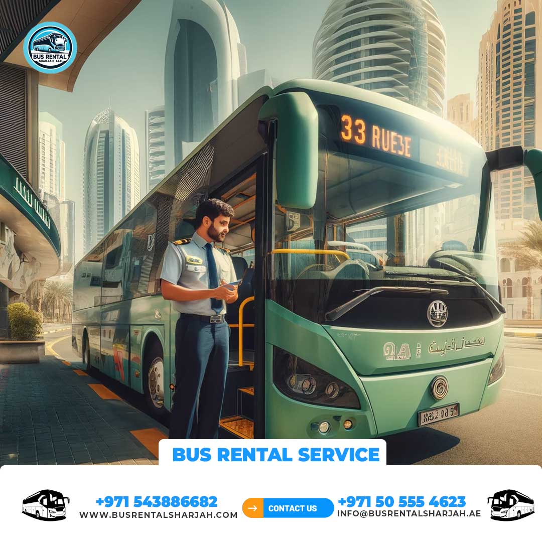 Sharjah bus rental service for group travel